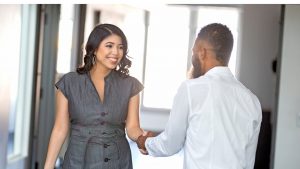 Goodwill AZ | Women and man shaking hands