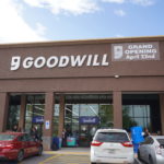 Exterior shot of a Goodwill store