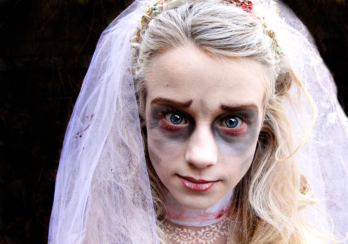 Halloween Corpse Bride costume