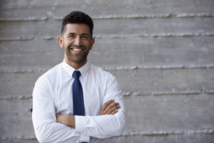 man wearing dress shirt with tie