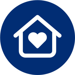 home heart icon