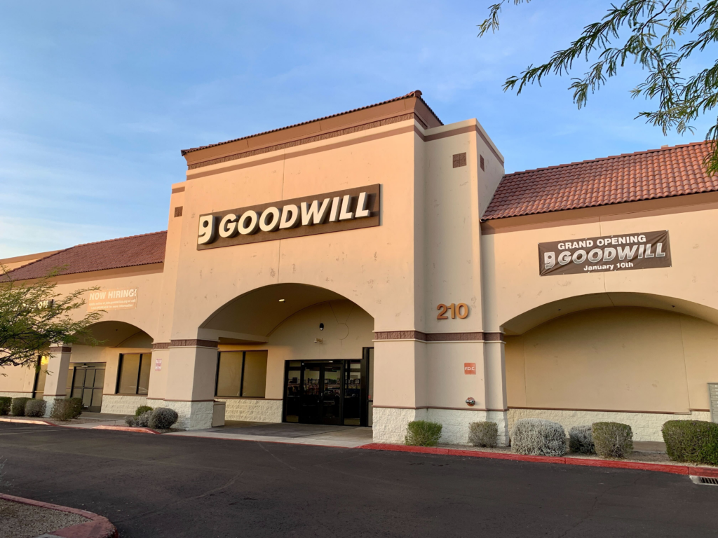 Exterior of Goodwill Store